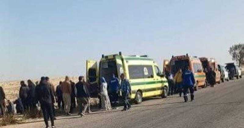 انقلاب أتوبيس بنويبع.. وارتفاع الوفيات لـ17 شخصا وإصابة 29