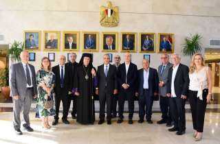 وزير الخارجية يستقبل رموز من المصريين من أصول أرمينية