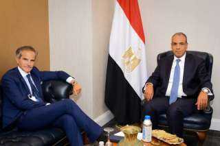 وزير الخارجية يلتقي المدير العام للوكالة الدولية للطاقة الذرية المرشح لمنصب سكرتير... وزير الخارجية يلتقي المدير العام للوكالة الدولية للطاقة الذرية المرشح لمنصب سكرتير عام الأمم المتحدة