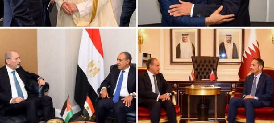 نشاط مكثف لوزير الخارجية خلال الجمعية العامة للأمم المتحدة: القضايا العربية