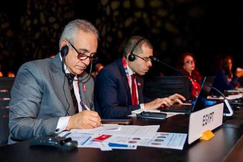 وزير العدل يترأس وفد  مصر  في أعمال الدورة الخامسة عشرة لمؤتمر الأمم المتحدة لمنع الجريمة والعدالة الجنائية، المنعقد في أبو ظبي