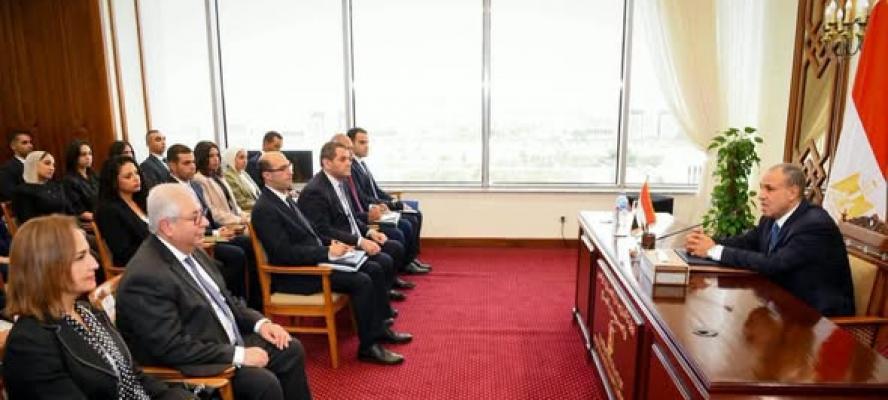 وزير الخارجية يلتقي أعضاء الدفعة ٥٩ من الملحقين الدبلوماسيين المعينين حديثاً