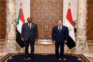 الرئيس السيسى يستقبل البرهان ويؤكد ثوابت الموقف المصرى الداعم للشعب السودانى الشقيق