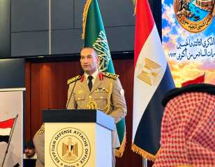 مكتب الدفاع المصري بالسعودية يحتفل بالذكرى الـ53 لانتصارات أكتوبر بحضور السفراء والقادة السعوديين والإعلاميين
