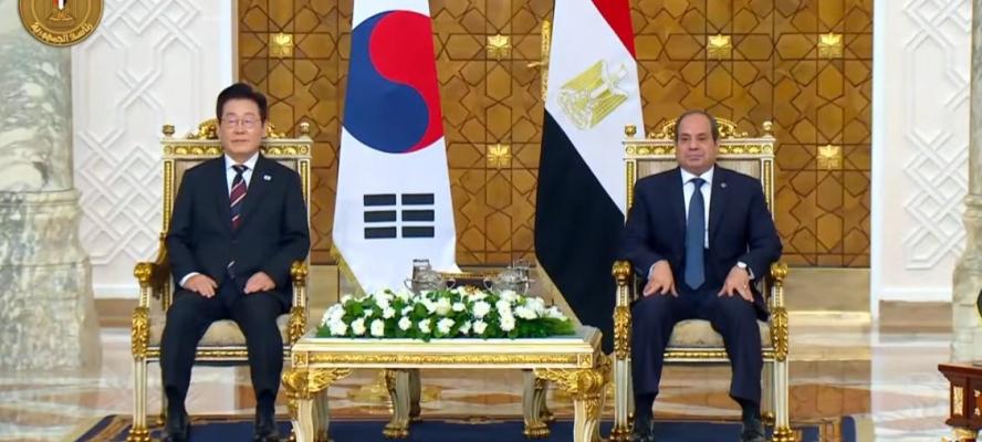 مصر وكوريا تؤكدان التزامهما بالعمل المشترك من أجل تحقيق السلام والاستقرار في الشرق الأوسط وشبه الجزيرة الكورية