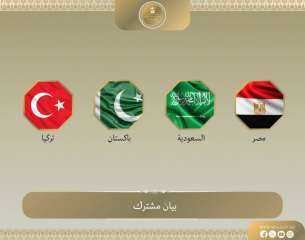 بيان لمصر والسعودية وتركيا وباكستان يدين هجمات مليشيا الحوثي على المملكة
