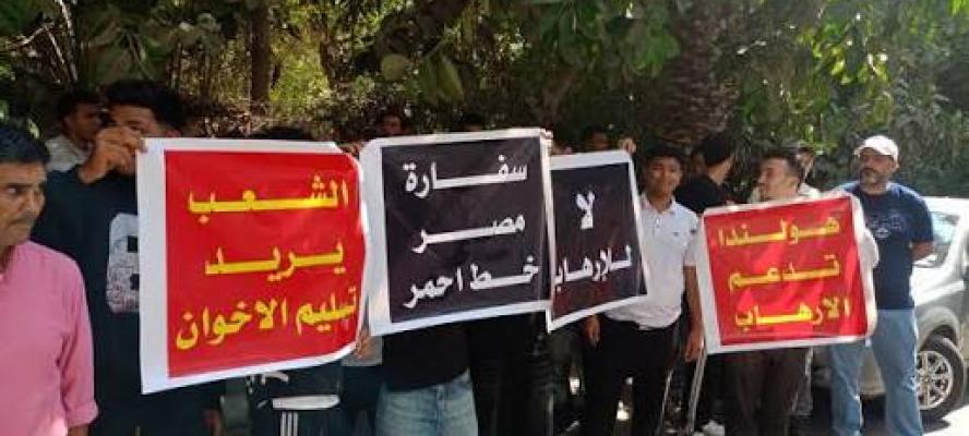 رئيس الجالية المصرية بفرنسا: وقفتنا أمام سفارتنا بهولندا دفاع مشروع عن الدولة