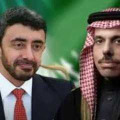 وزيرا خارجية السعودية والإمارات يبحثان التطورات الإقليمية