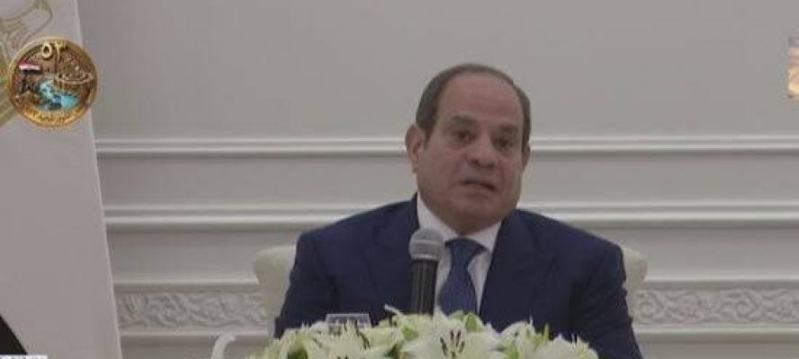 الرئيس السيسي: استهداف السعودية يؤثر على الأمن القومى العربى والمصرى