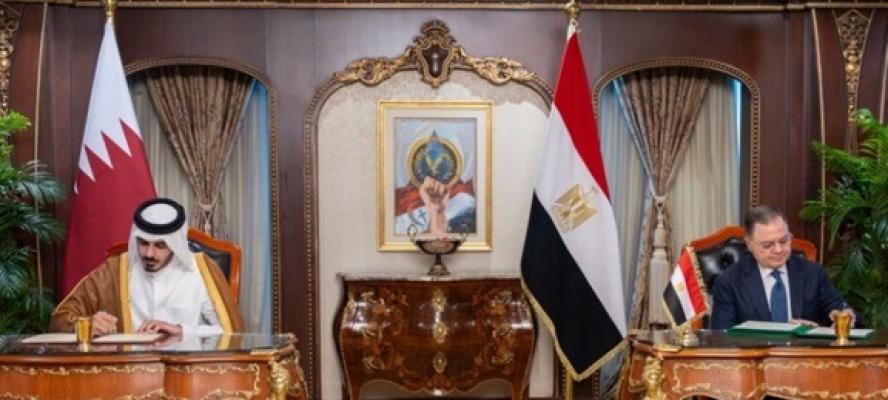وزير الداخلية يوقع مذكرة تفاهم مع نظيره القطري فى مجال مكافحة الجريمة