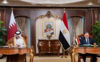 وزير الداخلية يوقع مذكرة تفاهم مع نظيره القطري فى مجال مكافحة الجريمة
