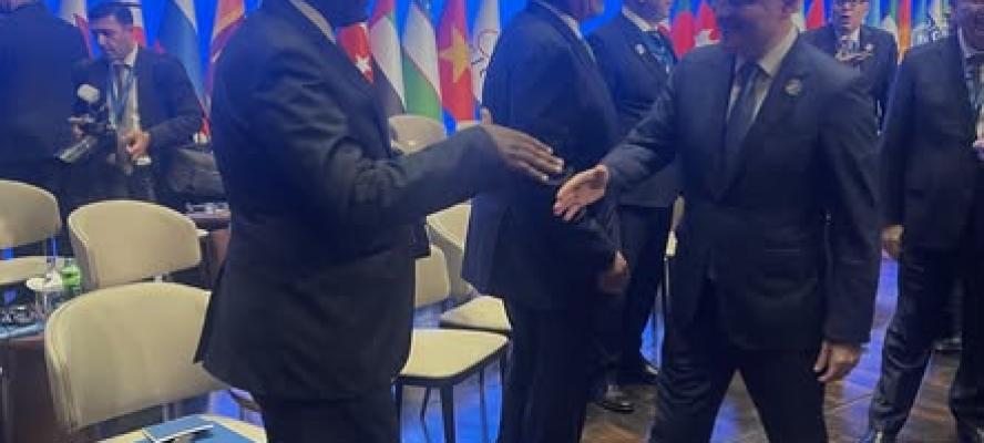 نائب وزير الخارجية يشارك في القمة السابعة لمؤتمر التفاعل وإجراءات بناء الثقة في آسيا (سيكا) في باكو