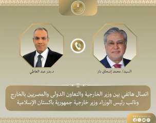 وزير الخارجية ونظيره الباكستاني يبحثان جهود خفض التصعيد وزير الخارجية ونظيره الباكستاني يبحثان جهود خفض التصعيد