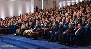 الرئيس السيسي يشهد انطلاق فعاليات منتدى مصر بالعاصمة الإدارية الرئيس السيسي يشهد انطلاق فعاليات منتدى مصر بالعاصمة الإدارية