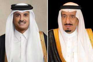 الملك سلمان يتلقى رسالة خطية من أمير قطر