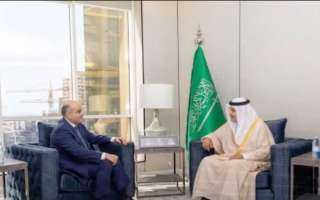 سفير  مصر  لدي السعودية يلتقى وزير النقل السعودى