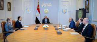 الرئيس السيسي يتابع تنفيذ محطة رياح خليج السويس بقدرة 200 ميجاوات الرئيس السيسي يتابع تنفيذ محطة رياح خليج السويس بقدرة 200 ميجاوات