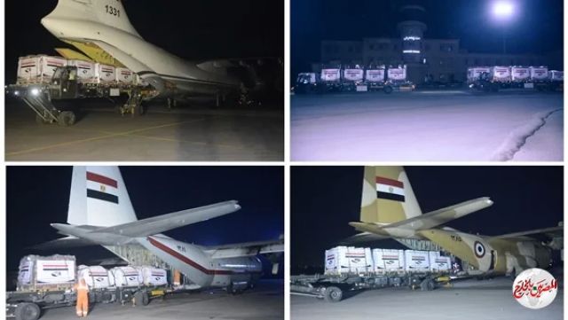 القوات المسلحة: طائرة جديدة محملة بمساعدات للمتضررين من السيول بالسودان