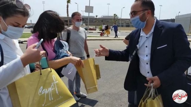 تنشيط السياحة تستقبل أولى رحلات الطيران الشارتر من أرمينيا الي شرم الشيخ