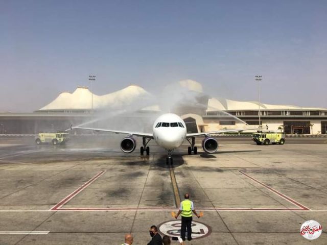 مطار شرم الشيخ يستقبل أول رحلة من أرمينيا وبرج العرب الأولى من ميلانو