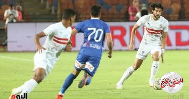 اسوان ينهى الشوط الاول متقدم على الزمالك بهدف