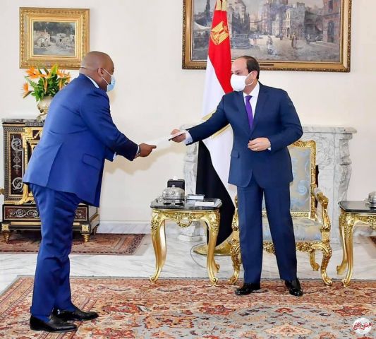 السيسي يعرب عن تقديره لموقف الكونغو الديمقراطية المساند لمصر فيما يتعلق بمياه النيل