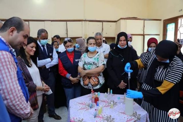 وزيرة التعاون تتفقد المدارس الذكية بصعيد مصر بالأقصر