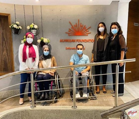 بروتوكول تعاون بين صندوق الأستثمار الخيري لدعم ذوي الاعاقة ومؤسسة الحسن