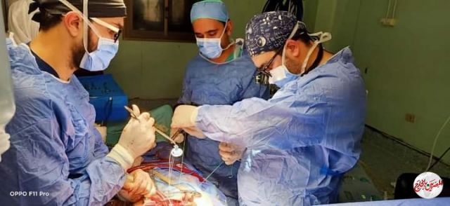 نجاح جراحة قلب مفتوح لمريض يبلغ من العمر 56 عاما بالدقهلية