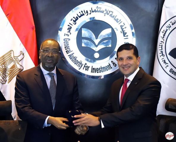 رئيس هيئة الاستثمار يبحث مع سفير رواندا سبل التعاون الاستثماري بين مصر ورواندا