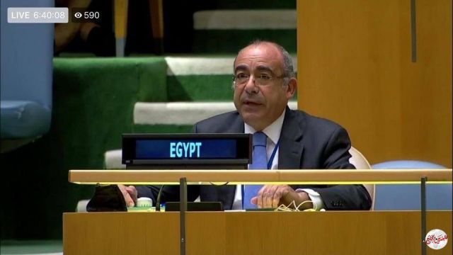 مندوب مصر بالأمم المتحدة: النقاش العام بالدورة الـ 75 يكتسب أهمية خاصة بسبب "كورونا"