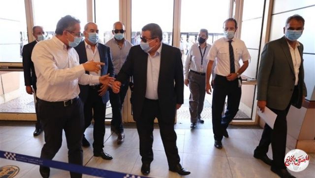 وزير الإعلام يشارك في جولة بمطار شرم الشيخ لمتابعة تطبيق الإجراءات الاحترازية