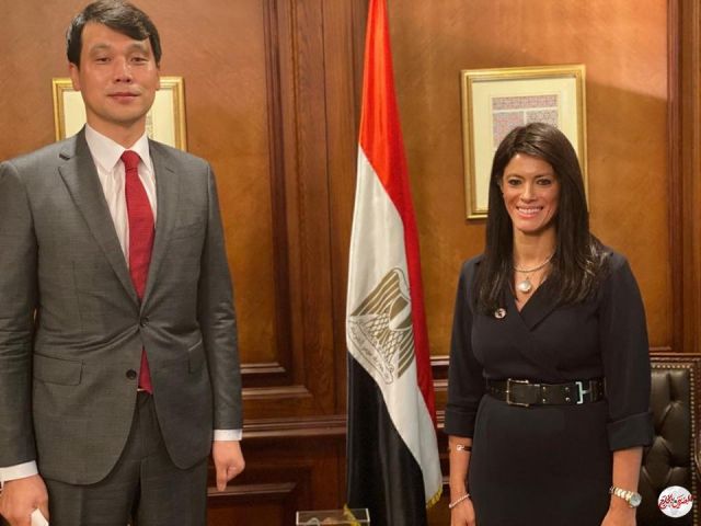 وزيرة التعاون الدولي تبحث مع سفير كوريا الجنوبية التوسع في مشروع الجامعات التكنولوجية