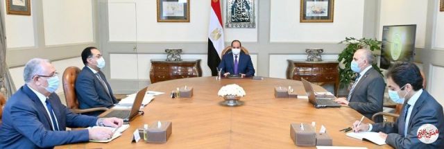 الرئيس السيسي يوجه بالتوسع في تطبيق ونشر نظام الري الحديث للأراضي الزراعية