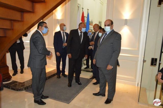 وزير الخارجية يفتتح المقر الجديد لمركز القاهرة لتسوية النزاعات وحفظ وبناء السلام