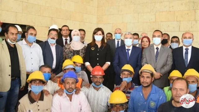 نبيلة مكرم: الاهتمام بالقطاع السياحي يوفر آلاف فرص العمل لأبناء المنيا