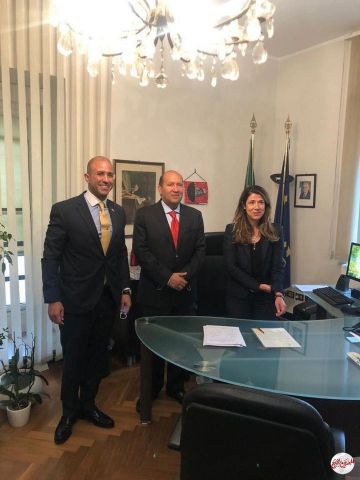 مشاركة سفير مصر في روما في مراسم توقيع إيطاليا على ميثاق منتدى غاز شرق المتوسط