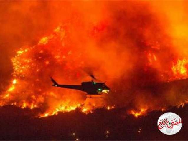 "وكالات": حرائق الغابات تشتد في كاليفورنيا وتجبر الأمريكيين على إخلاء منازلهم