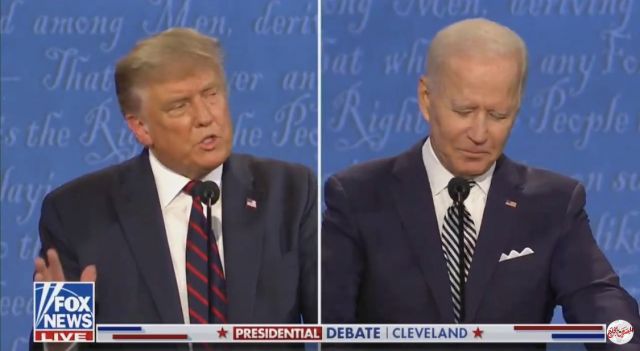 بايدن يصف ترامب بـ"جرو بوتين" .. في أول مناظرة لهما
