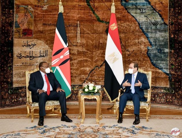 الرئيس السيسي يؤكد الحرص على تقديم مصر لخبرتها التنموية إلى كينيا