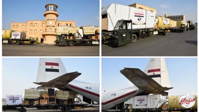 مصر ترسل الرحلة الرابعة من خطوط إنتاج الخبز الميدانية للسودان