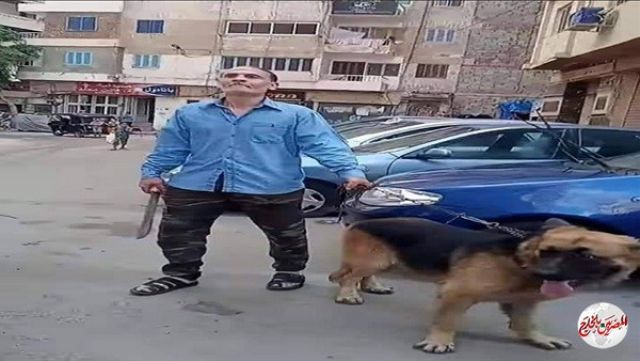 ضبط عاطل لقيامه بترويع المواطنين حاملاً سلاح أبيض وبصحبته "كلب" بالإسكندرية