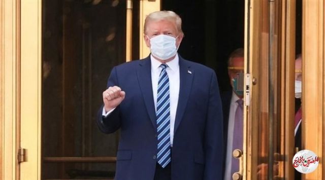 البيت الأبيض يعلن "ترامب" خال من أعراض كورونا وحالته مستقرة