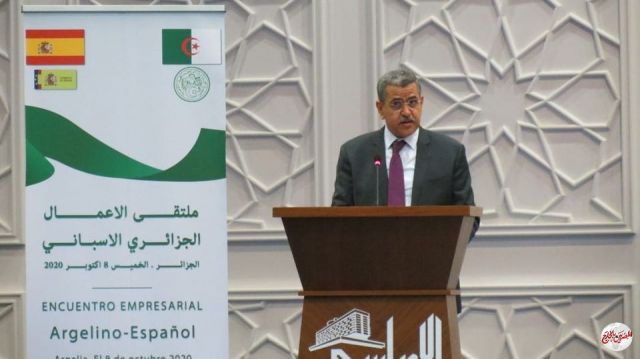 رئيس الوزراء الجزائري يدعو لزيادة التعاون الاقتصادي بين بلاده وإسبانيا