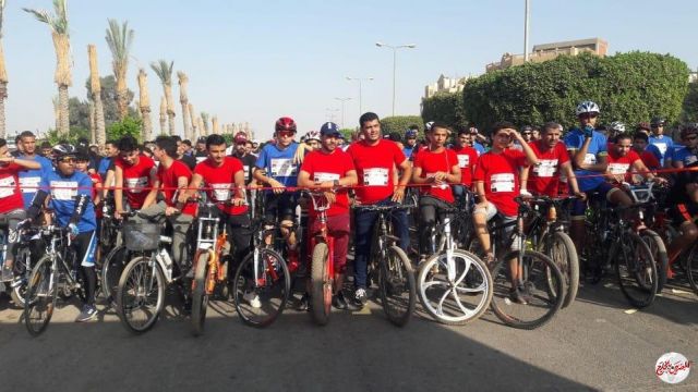 وزير الرياضة يطلق مهرجان الدراجات بمشاركة ٢٠ الف شاب في محافظات الجمهورية