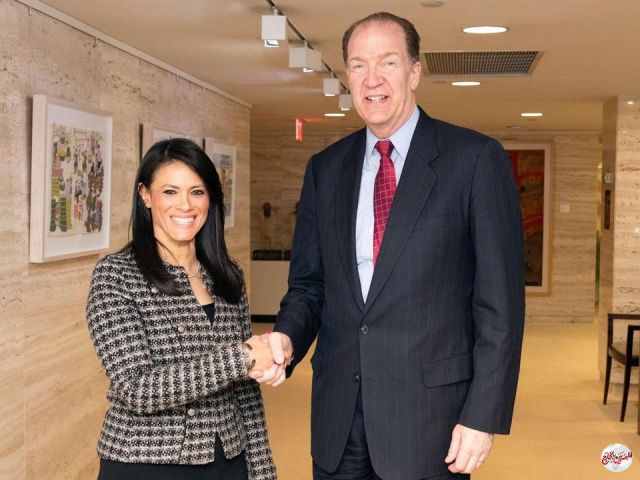 رئيس مجموعة البنك الدولي يستعرض التعاون مع مصر في برامج التعليم والحماية الاجتماعية