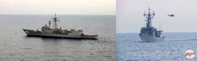 القوات البحرية المصرية والأسبانية تنفذان تدريباً بحرياً عابراً فى نطاق الأسطول الشمالى بالبحر المتوسط