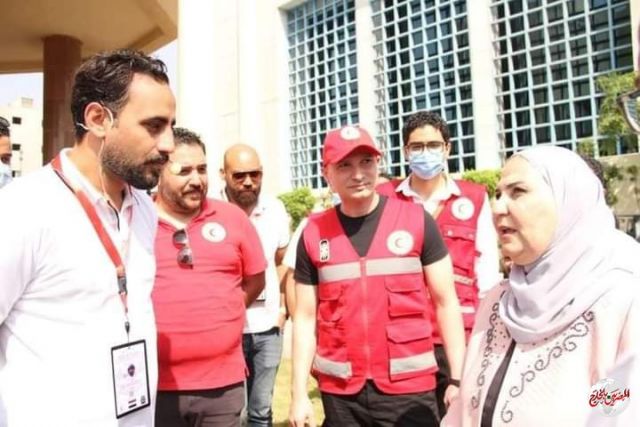 الهلال الاحمر المصري يعلن خطته لمواجهة السيول المحتملة في الشتاء مع التضامن