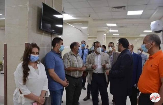 محافظ المنيا يتابع الأعمال النهائية لتجهيز مستشفي سمالوط النموذجي