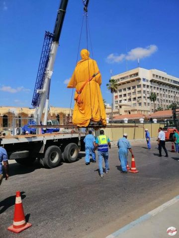 ابتهاج في بورسعيد بإبعاد «تمثال ديليسبس» من أراضيها